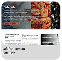 Preview of image of Safe Fish website