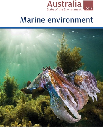 Image of the cover of the Australia State of the Environment 2016 report