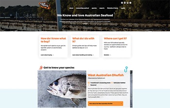 Screenshot of the FishFiles website