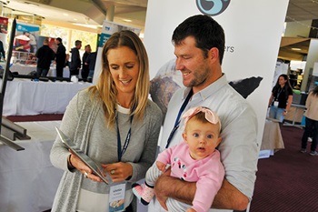 Photo of Ewan McAsh and family