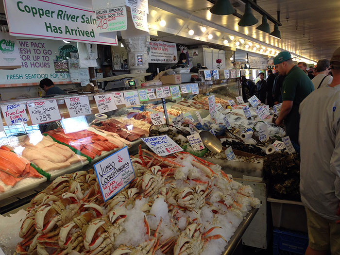 Photo of the Pike Place Market in Seattle, US