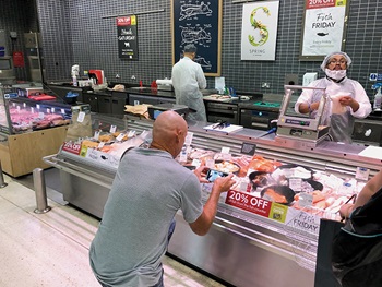 Photo of London seafood store