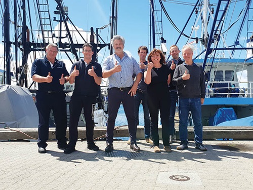 Photo of Port Lincoln fishing industry representatives