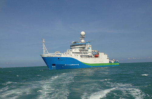 Investigator: a new era in marine and atmospheric research. Photo credit: CSIRO