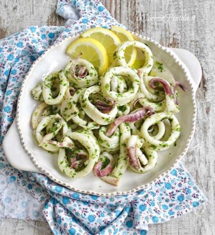Photo of Calamari Salad “insalata di calamari’ 