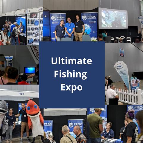 Ultimate Fishing expo 2023 photo montage