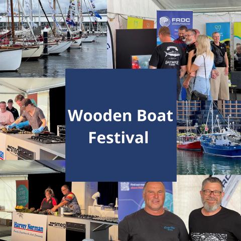 Wooden Boat Festival 2023 photo montage