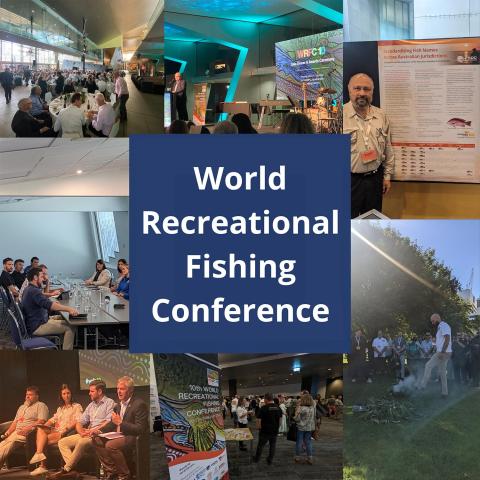 World Recreational Fishing Conference (WRFC) 2023 photo montage