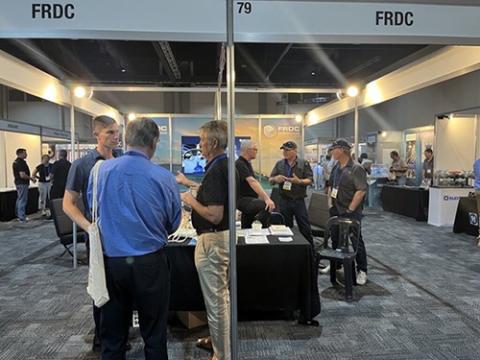 FRDC hosted a booth at the conference, providing a space to educate, inform, and interact with FRDC staff and delegates.